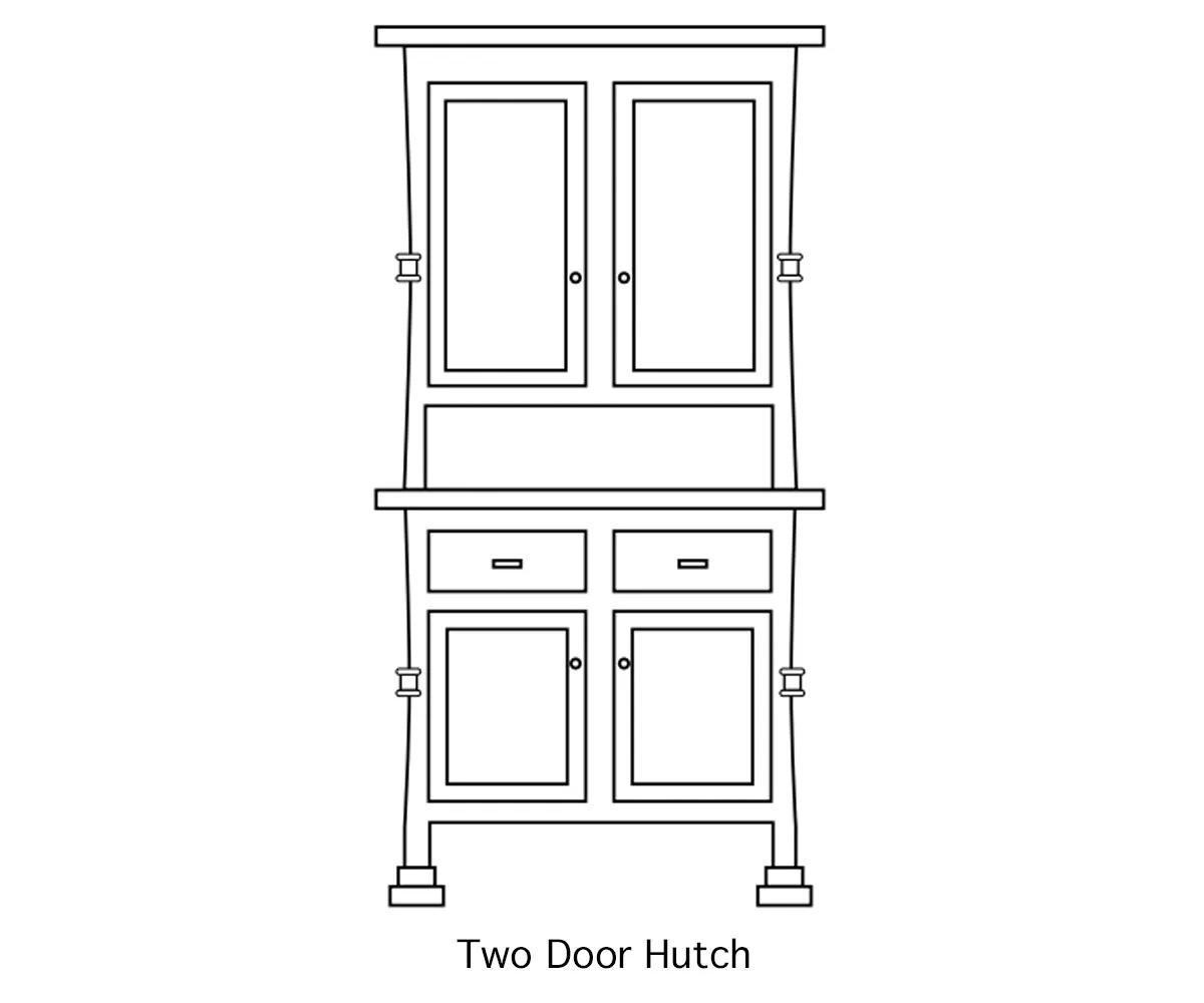 Bowerston Hutch 2 Bowerston Hutch - Image 2