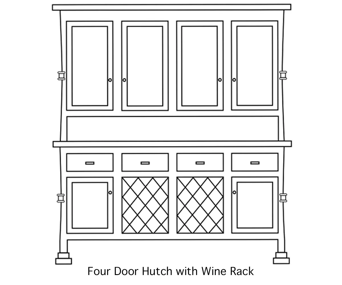 Bowerston Hutch 7 Bowerston Hutch - Image 7
