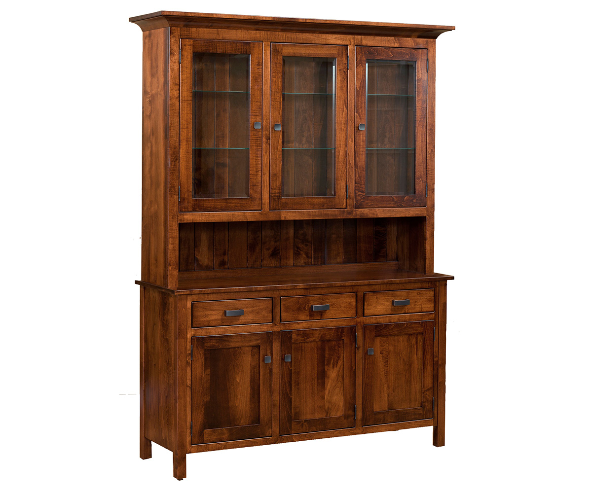 Raleigh 3 Door Hutch 1 Raleigh 3 Door Hutch