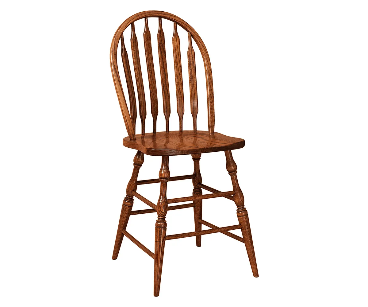 Bent Paddle Stationary Bar Stool 1 Bent Paddle Stationary Bar Stool
