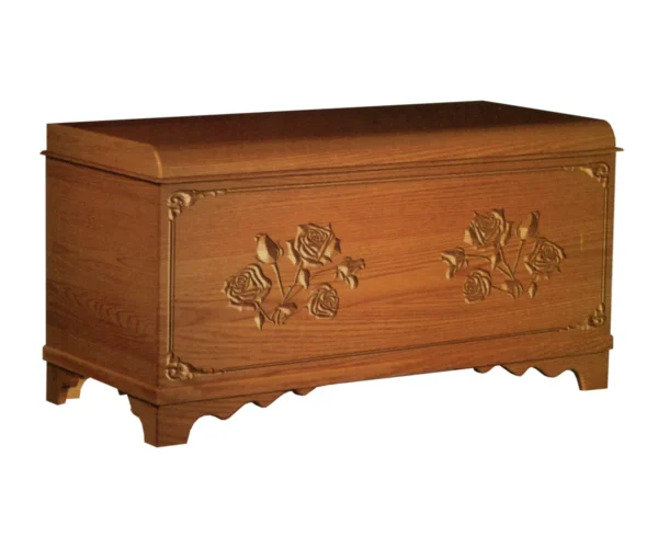 Waterfall Top Blanket Chest
